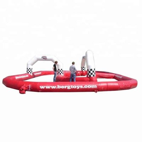 Circuit gonflabil pentru Karturi 17x8m - imagine 11
